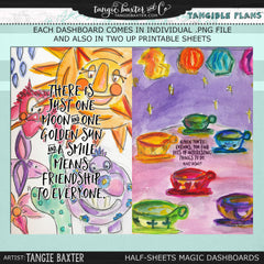 Tangible Plans™ Half Sheets Magic Dashboards