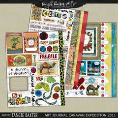 Art Journal Caravan™ Workshop Expedition 2011 {Self-Study}