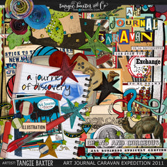 Art Journal Caravan™ Workshop Expedition 2011 {Self-Study}