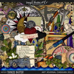 Art Journal Caravan™ Workshop Expedition 2012 {Self-Study}
