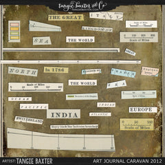 Art Journal Caravan™ Workshop Expedition 2012 {Self-Study}