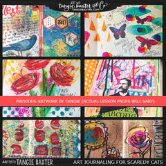 Mixed-Media Art Journaling for Scaredy Cats