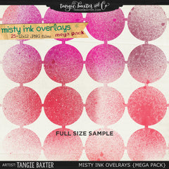Misty Ink Overlays {Mega Pack}