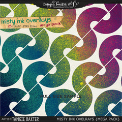 Misty Ink Overlays {Mega Pack}