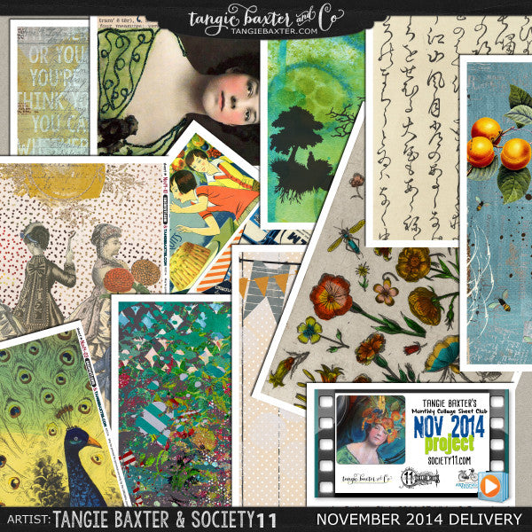 -Collage Sheet Workshop #05 {Nov '14 Delivery}