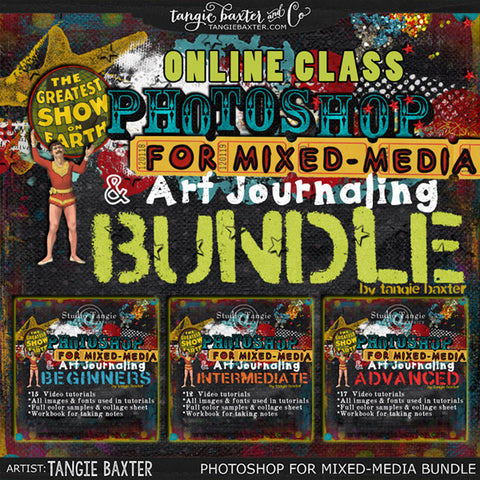 Photoshop for Mixed-Media {Bundle}