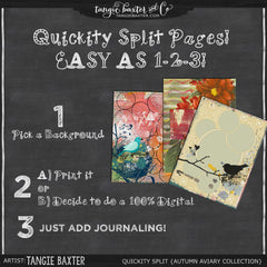 Quickity Split Refill {Autumn Aviary Collection}