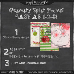 Quickity Split Refill {Joyous Noel Collection}