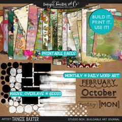 Studio Box: Buildable, Printable Art Journal