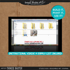 Studio Box: Buildable, Printable Art Journal