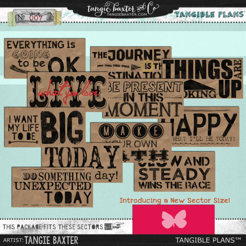 Tangible Plans™ {Add On No. 007}