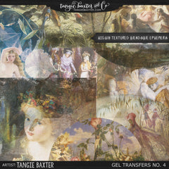 Gel Transfers No. 4 {Faeries}