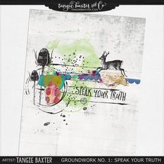 Groundwork No. 1: Speak Your Truth (with bonus collage sheet)