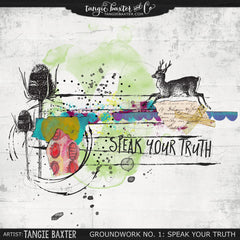 Groundwork No. 1: Speak Your Truth (with bonus collage sheet)