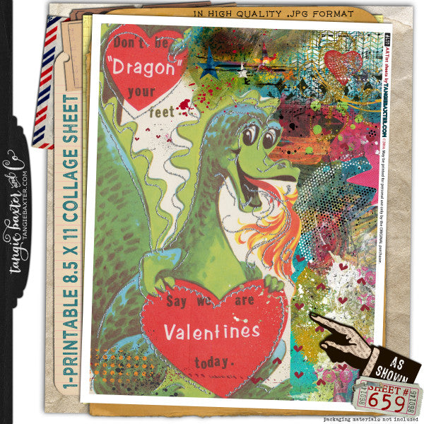 ARTist Collage Sheet #659