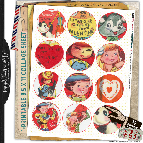 ARTist Collage Sheet #663