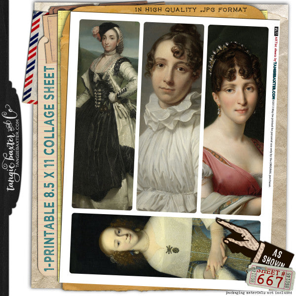 ARTist Collage Sheet #667