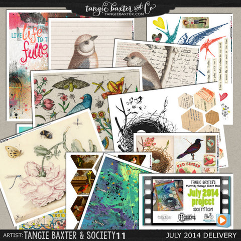 -Collage Sheet Workshop #01 {July '14 Delivery}