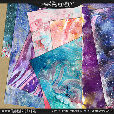 Artifacts No. 8: Marbled Moonbeams Papers