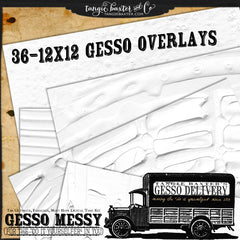 Gesso Messy the Truckload {Personal Use}