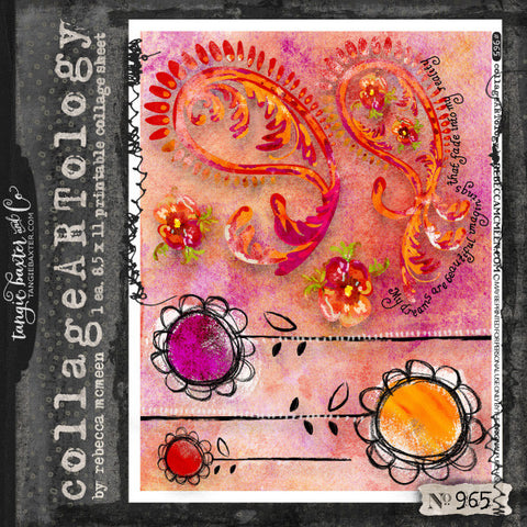 collageARTology Sheet #965