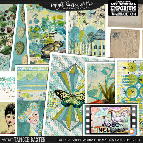 -Collage Sheet Workshop #21 {March '16 Delivery}
