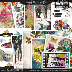 -Collage Sheet Workshop #20 {February '16 Delivery}