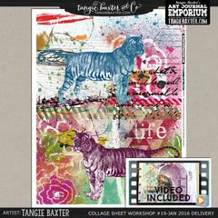 -Collage Sheet Workshop #19 {January '16 Delivery}