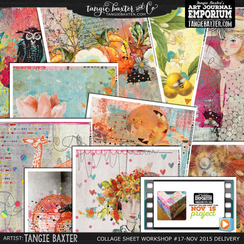 -Collage Sheet Workshop #17 {November '15 Delivery}