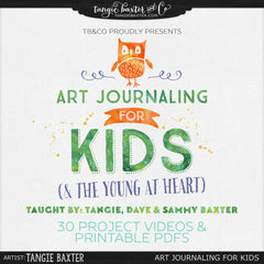 Art Journaling for Kids Online Workshop