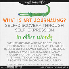Art Journaling for Kids Online Workshop