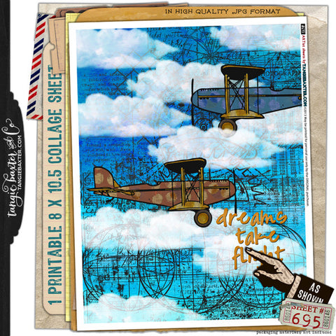ARTist Collage Sheet #695