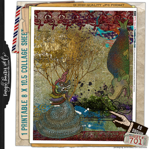 ARTist Collage Sheet #701