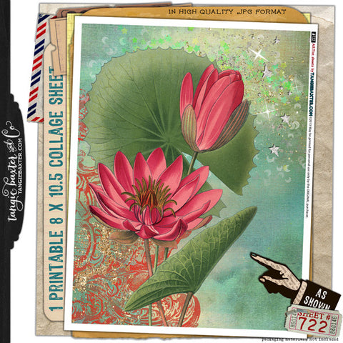 ARTist Collage Sheet #722