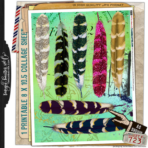 ARTist Collage Sheet #723