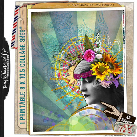ARTist Collage Sheet #724
