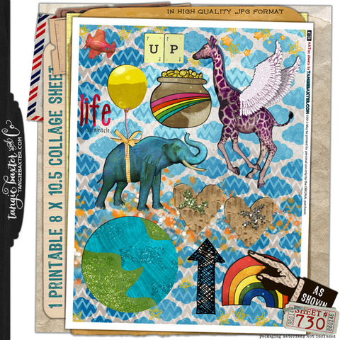 ARTist Collage Sheet #730