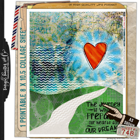 ARTist Collage Sheet #748