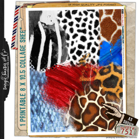 ARTist Collage Sheet #751