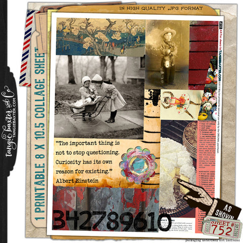 ARTist Collage Sheet #752