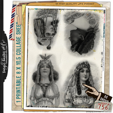ARTist Collage Sheet #756