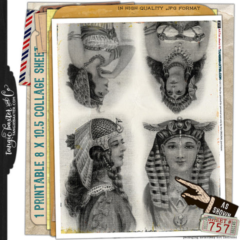 ARTist Collage Sheet #757