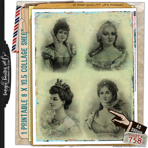ARTist Collage Sheet #758