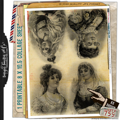 ARTist Collage Sheet #759