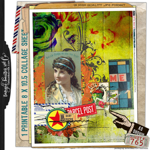 ARTist Collage Sheet #765