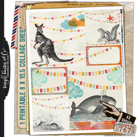 ARTist Collage Sheet #767