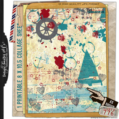 ARTist Collage Sheet #776