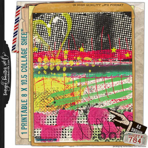 ARTist Collage Sheet #784