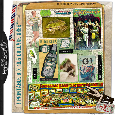 ARTist Collage Sheet #785