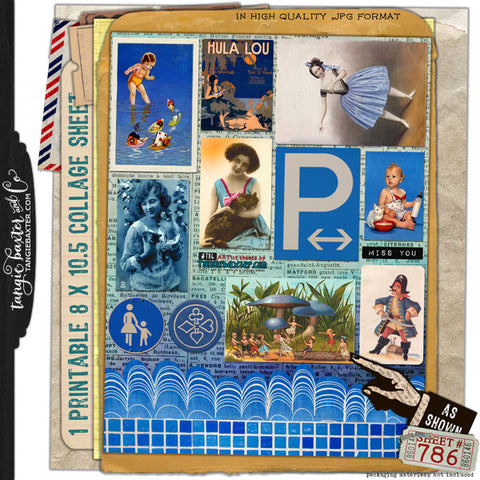 ARTist Collage Sheet #786